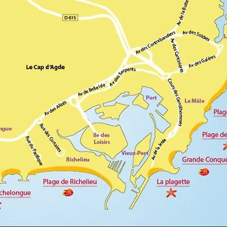 Apartment 4 Pers, Centre Port Agde, Proche Commerces Et Plage, Securisee, Animaux Acceptes - Fr-1-749-33 Agde